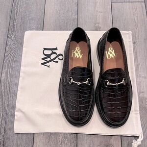 The Mason Horse Bit Loafer, Walnut Croc